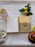 2026 Planner 3‑in‑1 Lemon (Notepad + Desk Calendar + Undated Planner) | Aesthetic A5 Luxe Planner India