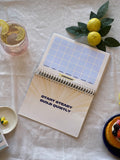 2026 Planner 3‑in‑1 Lemon (Notepad + Desk Calendar + Undated Planner) | Aesthetic A5 Luxe Planner India
