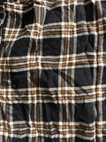 Black & Brown Checks Skirt