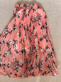 Peach Floral Skirt