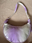 Lavender & White Hand Bag