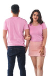 Women's Pastel Pink T-Shirt