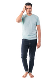 Men's Pastel Aqua T-Shirt