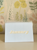 Undated 2023 Planner & Desk Calendar